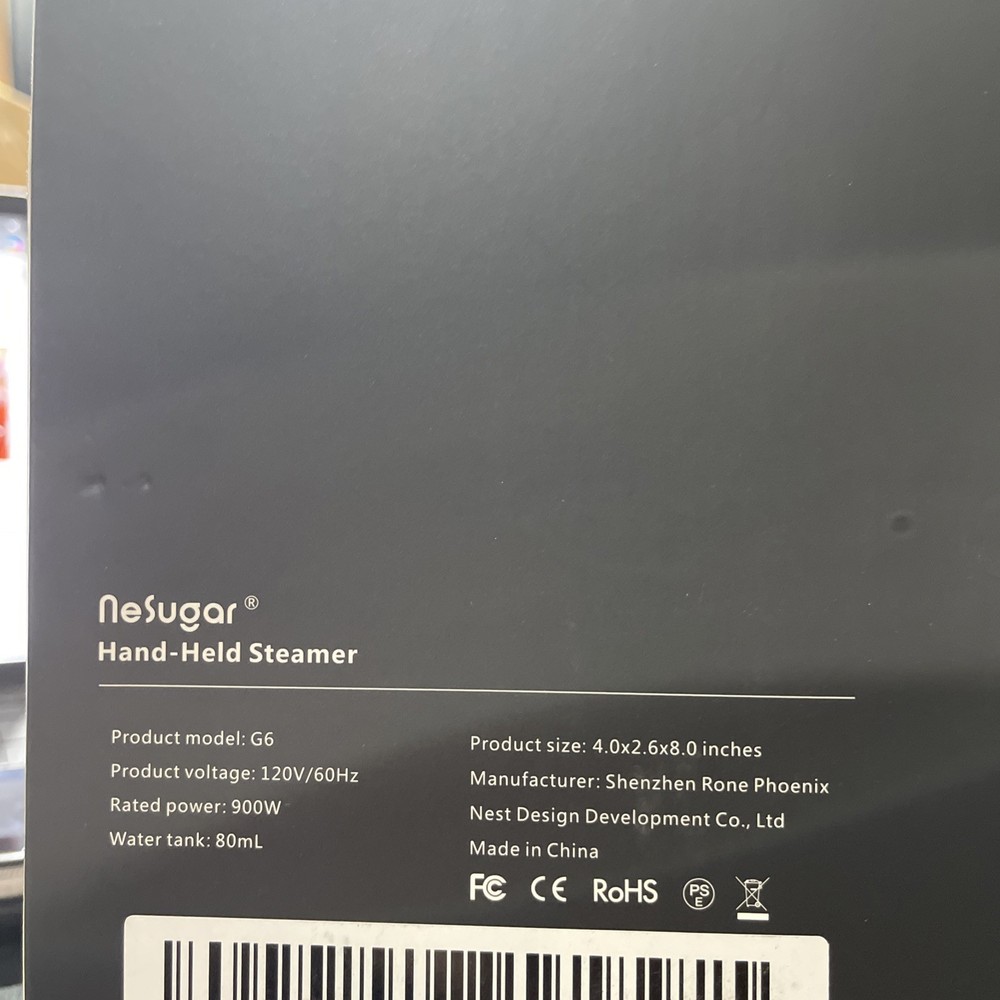 nesugar G6 hand held steamer