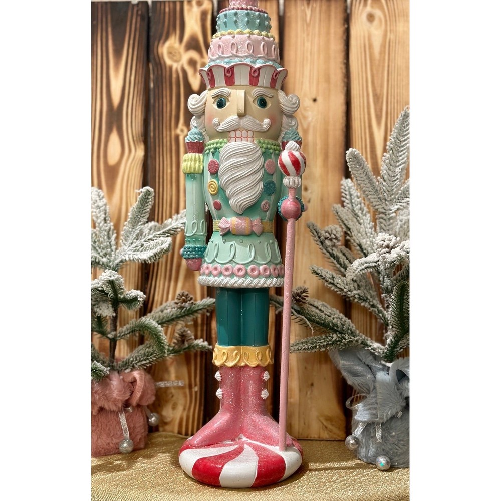 NEW Cupcakes and Cashmere Pastel Nutcracker 22"