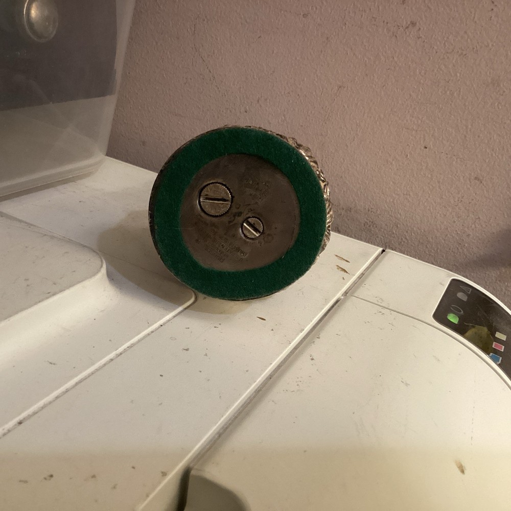 Vintage Silver Plate Ronson "DECANTER " Table Lighter