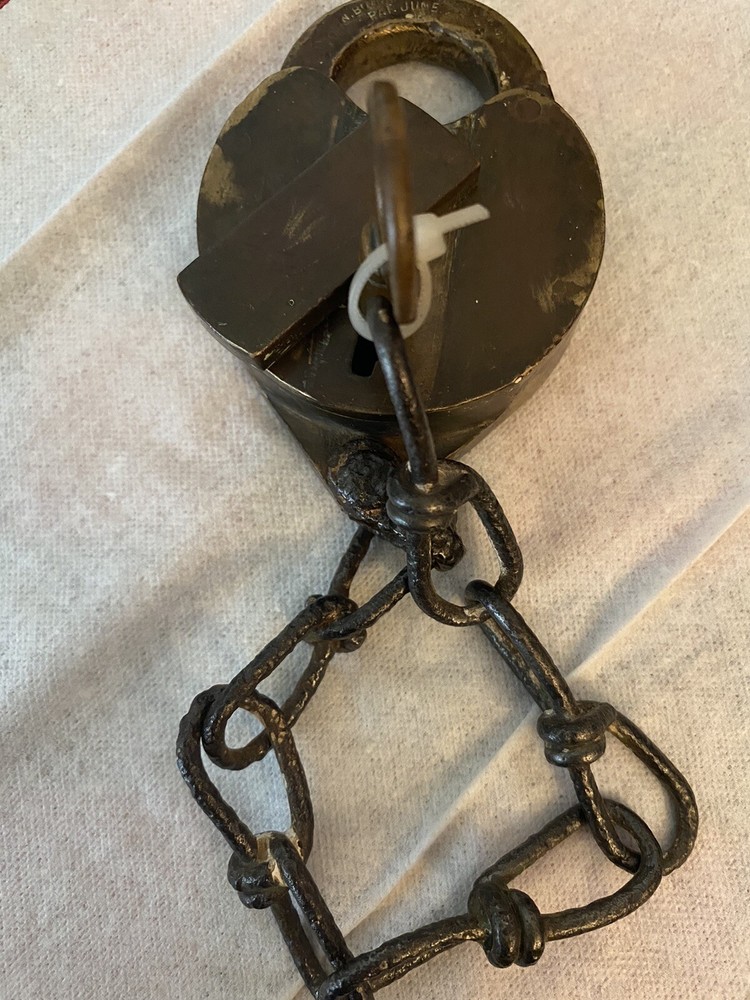 vintage lock and key