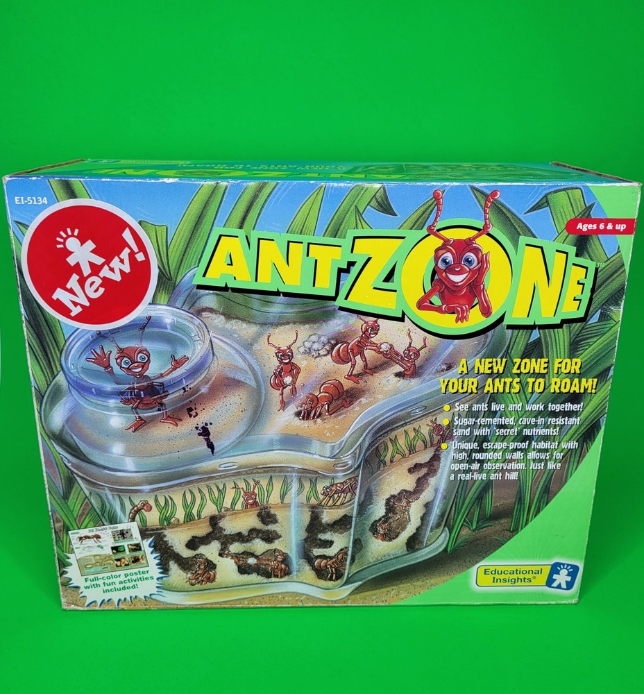 Vtg AntZone Ant Farm - Open Box Complete Never Used