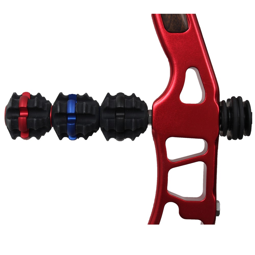 SAS Stackable Archery Bow Stabilizer Ball Anodized Compound Bow - 1.5 in