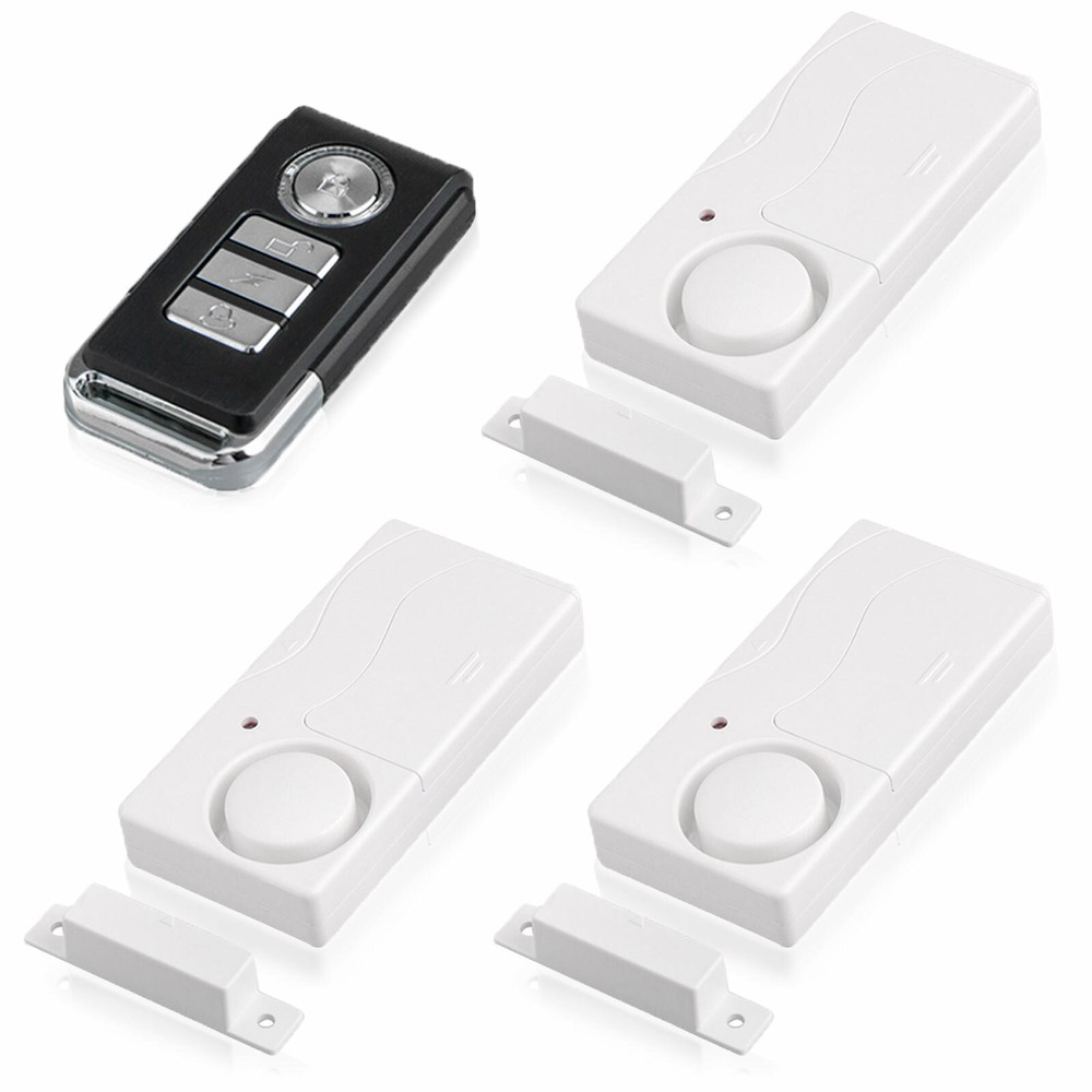 Magnetic Sensor Alarm Alert Wireless Window Door Security System Remote Control