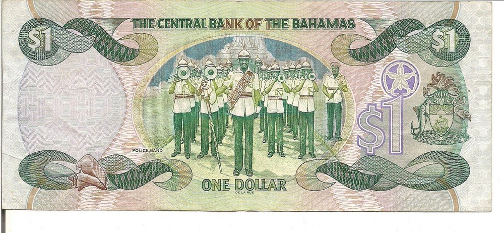 BAHAMAS, $1, #69, 2001