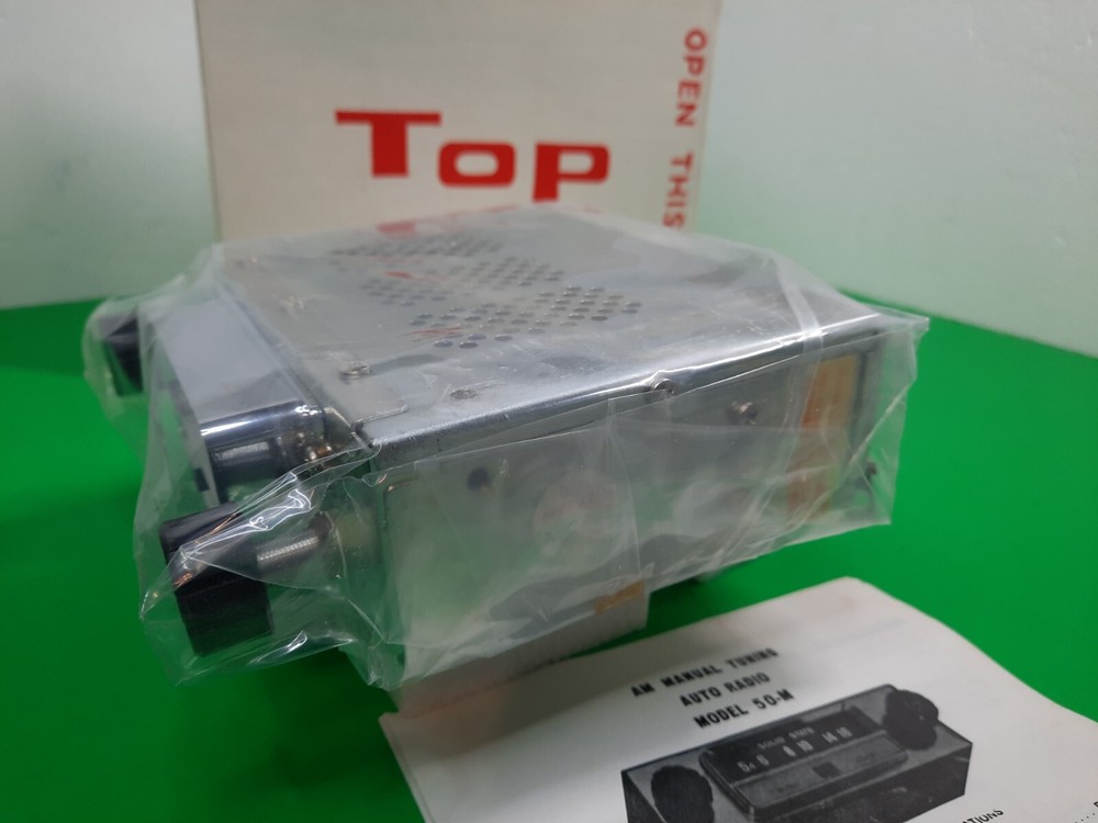 Vintage Solid State Auto Radio Model: 50-M NEW