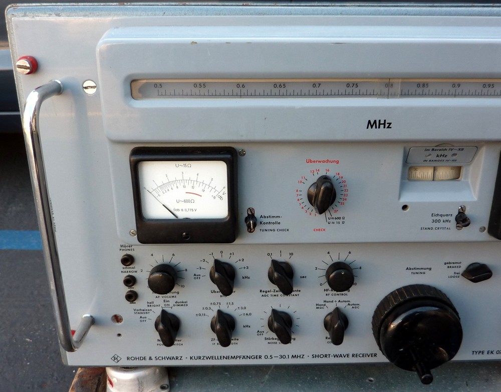 Rohde & Schwarz EK-07D Short Wave Receiver