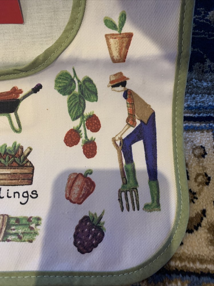 From Plot to Plate~Hanging Cloth Seed Sack~ Great Country Graphics~England