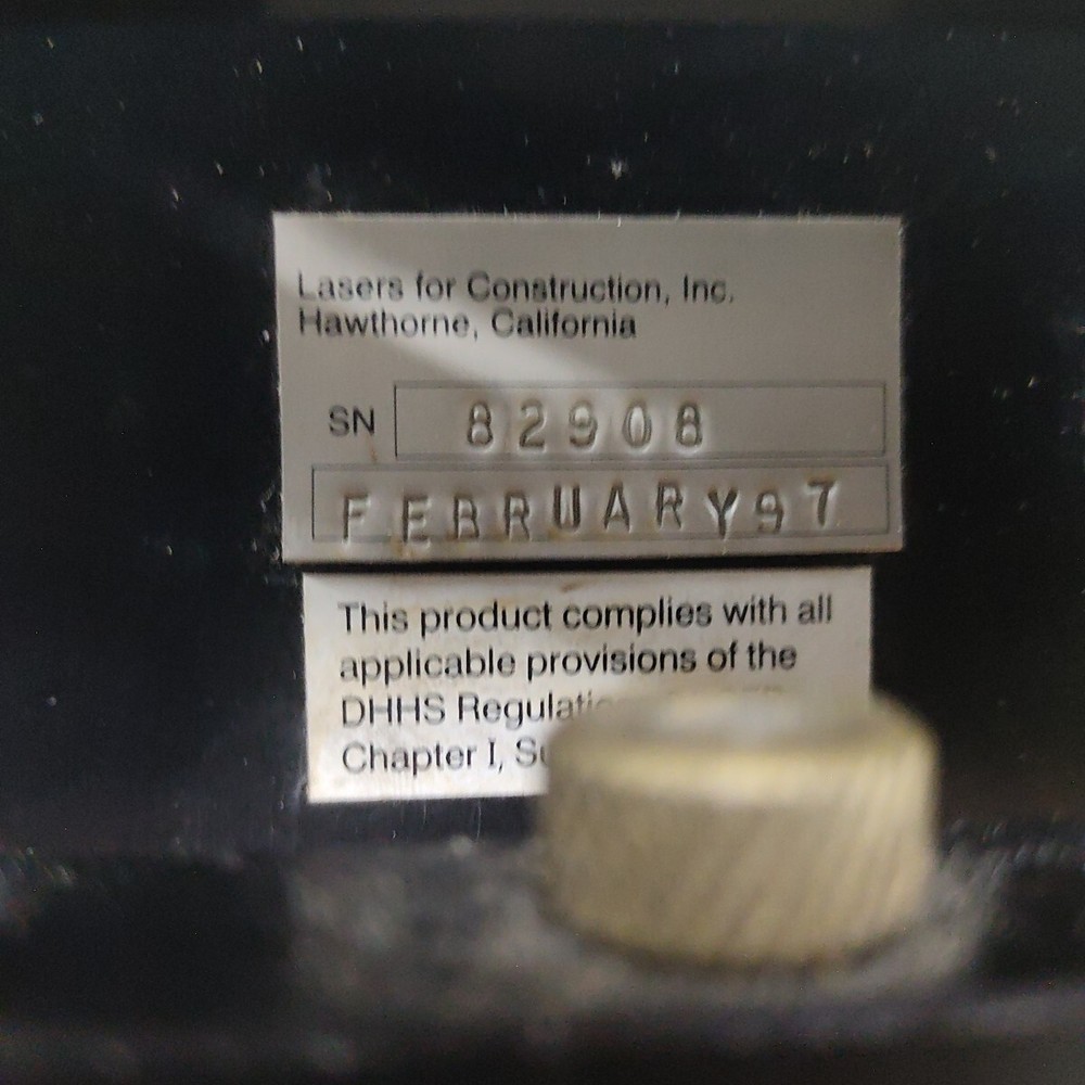 LCI Lasers 431 Level System / Kit With Caring Case Tested / Works