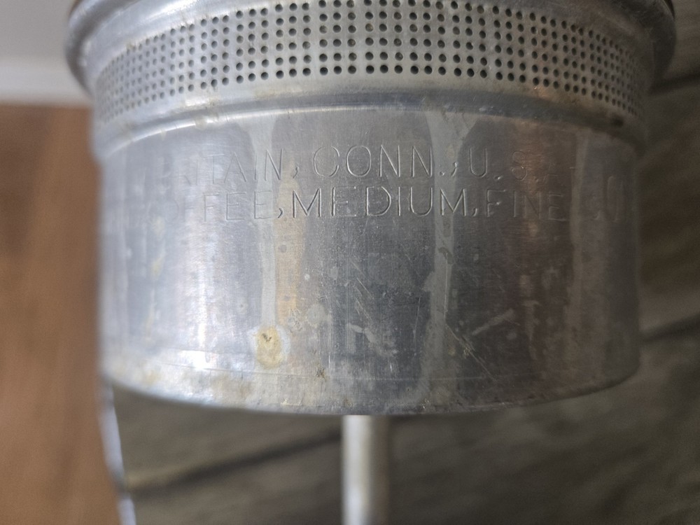 Antique Landers Frary & Clark Universal 1906 Copper Coffee Percolator