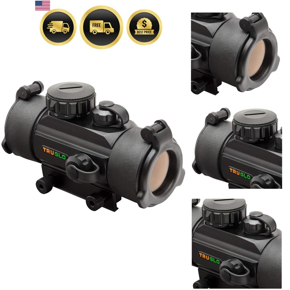 Crossbow Red Dot Sight 30mm Weaver Mount Multi-dot Bright dot Pin