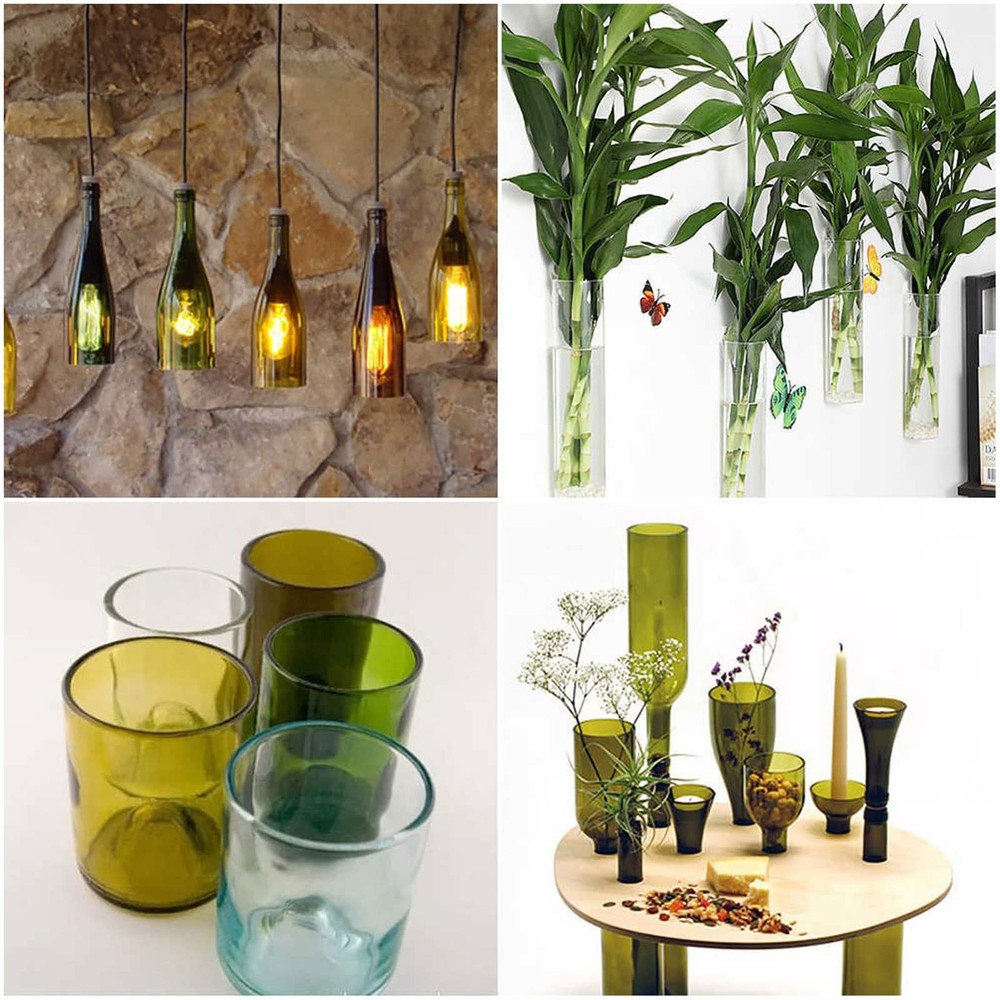 Glass Bottle Cutter, Fixm Cutter Upgraded Version, Round, Square...