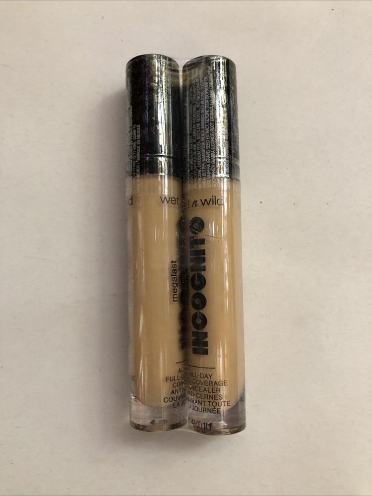 2 Pack Medium Honey Incognito Full Coverage Concealer