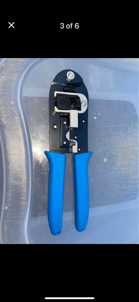 IDEAL crimper tool, network cable crimping tool for Ethernet cable 8P crimper