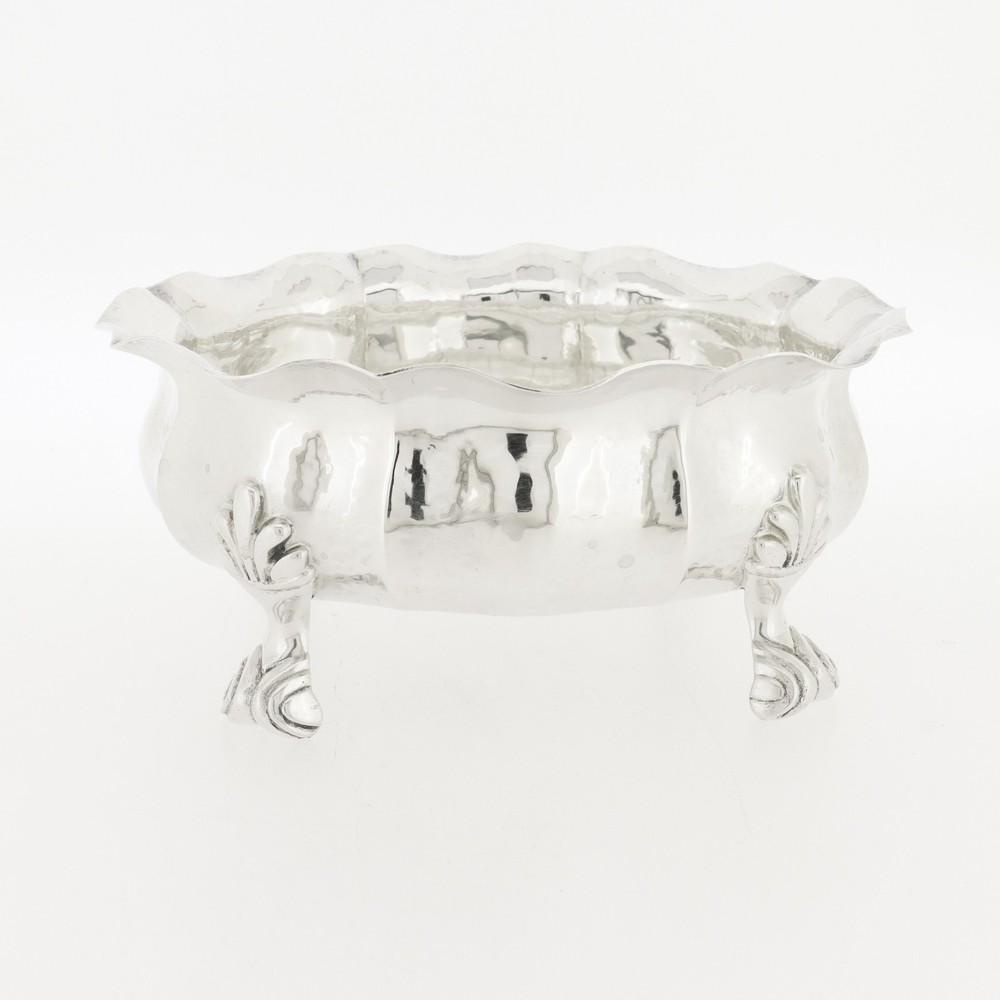 Vintage 5" Buccellati Sterling Silver Footed Bowl