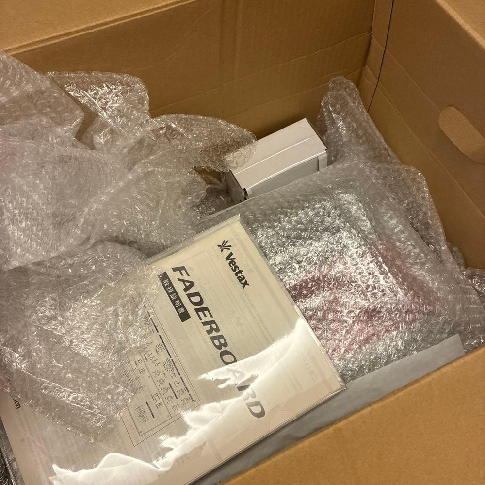 Vestax FADERBOARD DJ Controller Synthesizer Drum Machine DC15V Tested