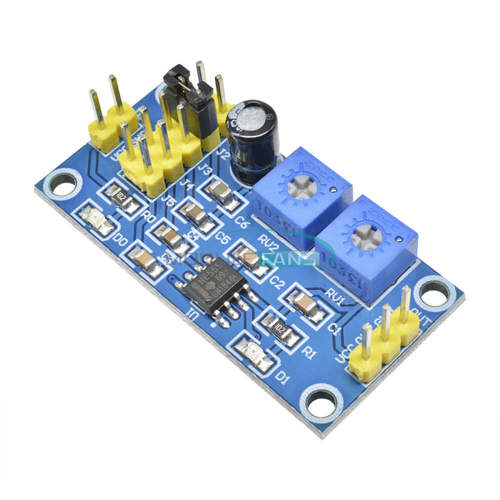 NE555 Duty Ratio Adjustable Pulse Generator Adjustable Small Signal Generator