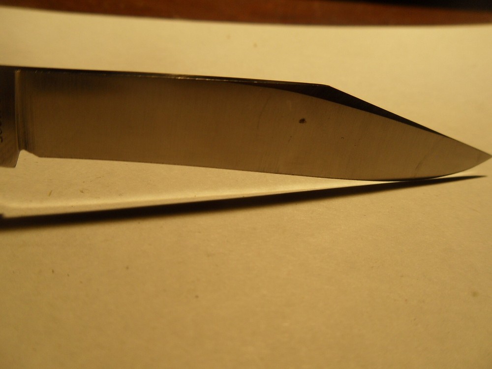 PRECISE SILVER EAGLE TWO BLADE STAINLESS 11635 FOLDING KNIFE JAPAN