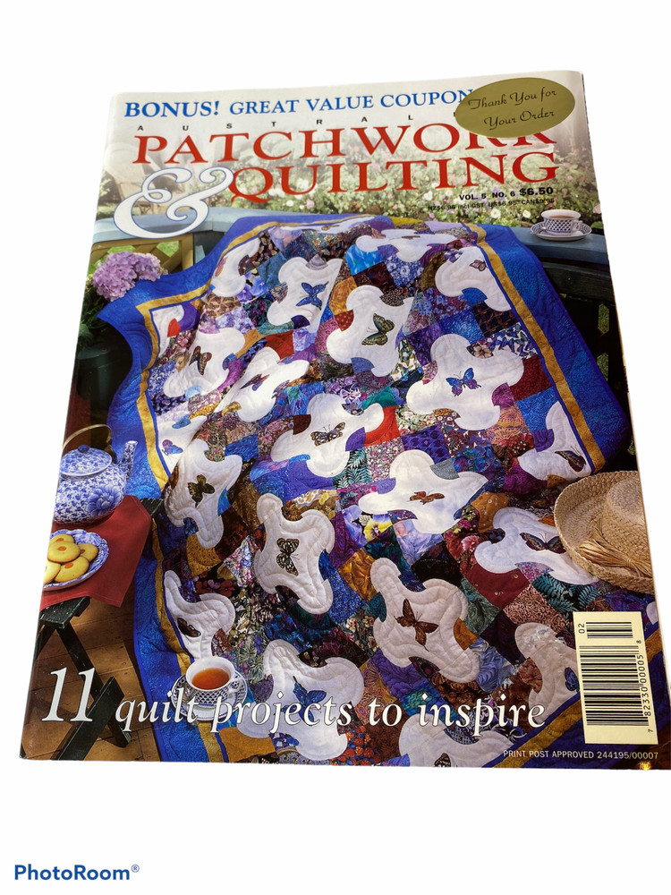 Australian PATCHWORK AND QUILTING Vol 5 No 6 11 Projects