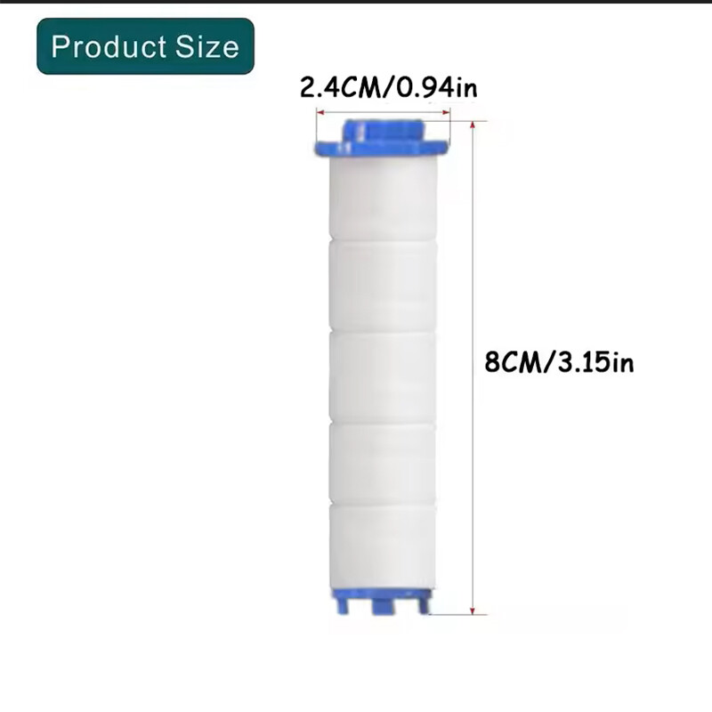 10 PACK Shower Head Filter Replacement PP Cotton Water Filter for Home Bathroom