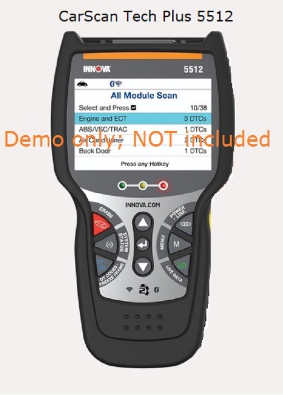 OBD2 OBDII DLC Cable for INNOVA 5410, 5510, 5512 & 5610 Code Reader Scan Tool