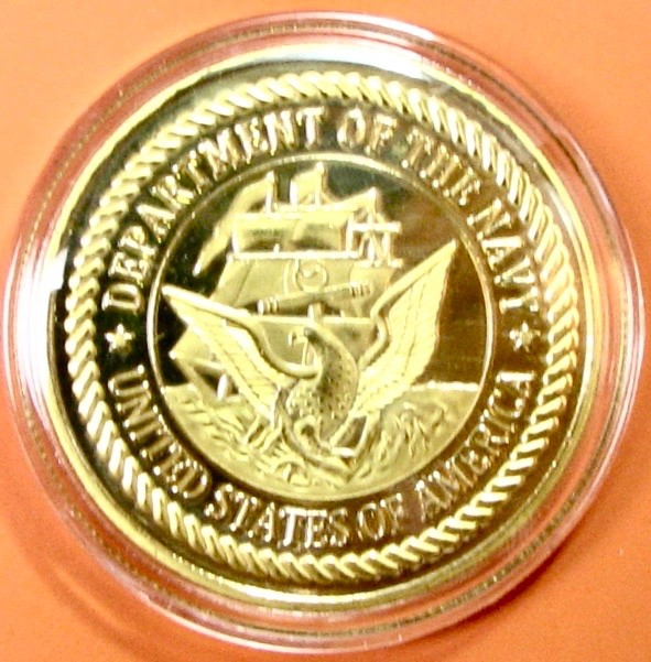 USS Carl Vinson. Challenge, Souvenir. CT57c.