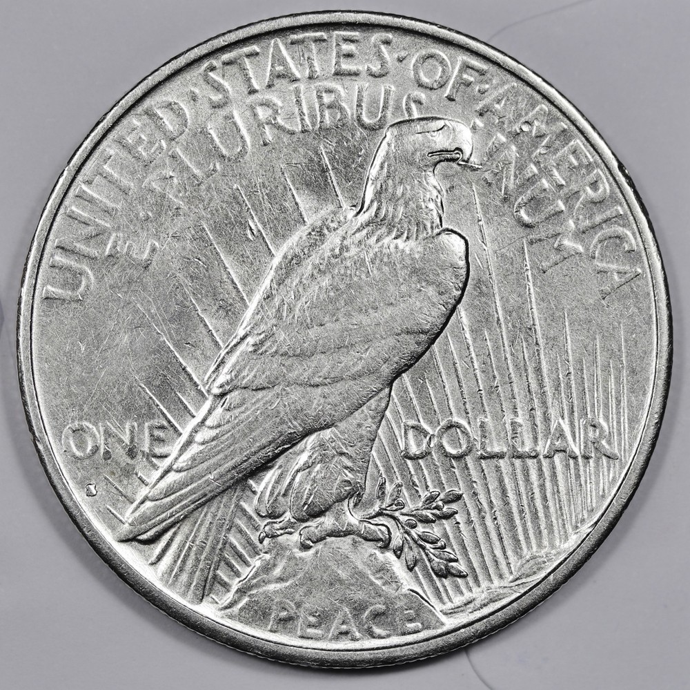 1935-s Peace Silver Dollar. AU. 212226