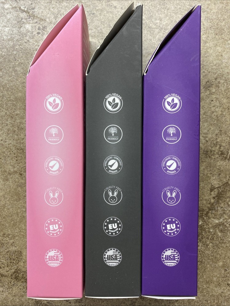 3 PACK Original Make Up Eraser - Pink, Purple, Black