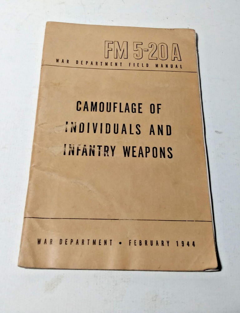 1944 Army FM 5-20A