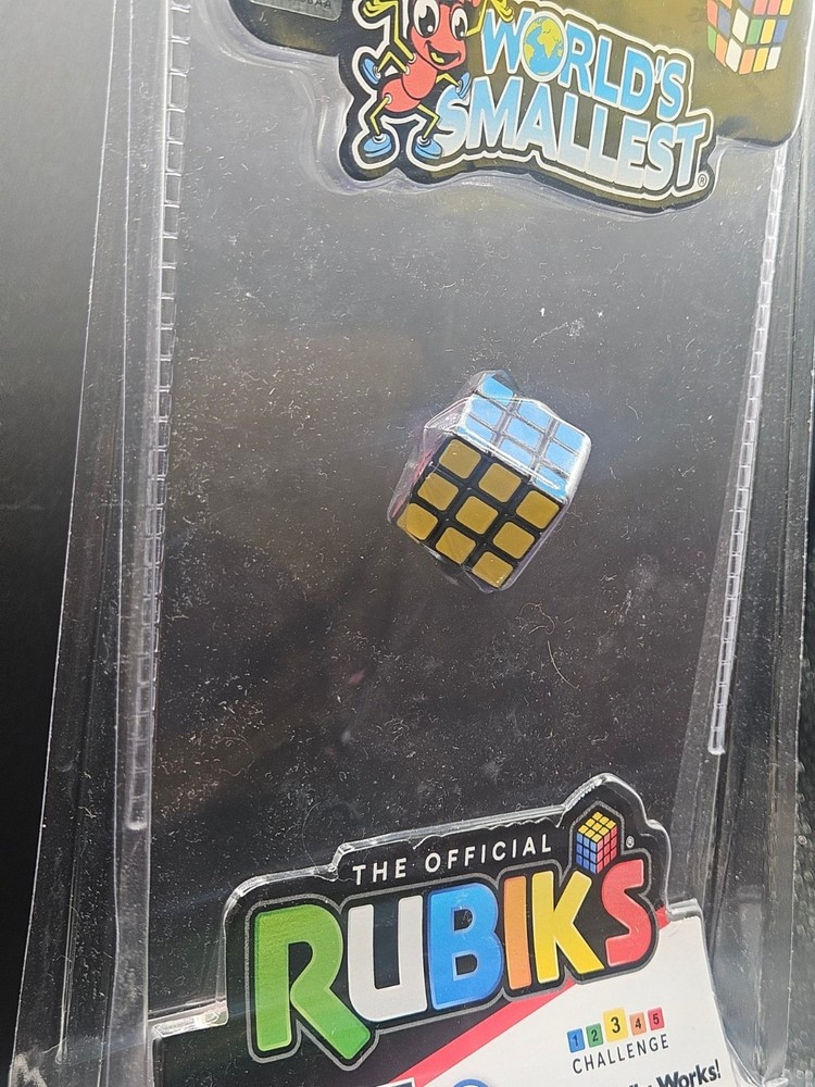 Worlds Smallest Rubiks Cube Official Super Impulse Puzzle