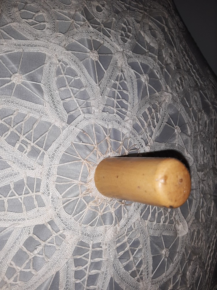 Vintage Parasol Embroidered Lace