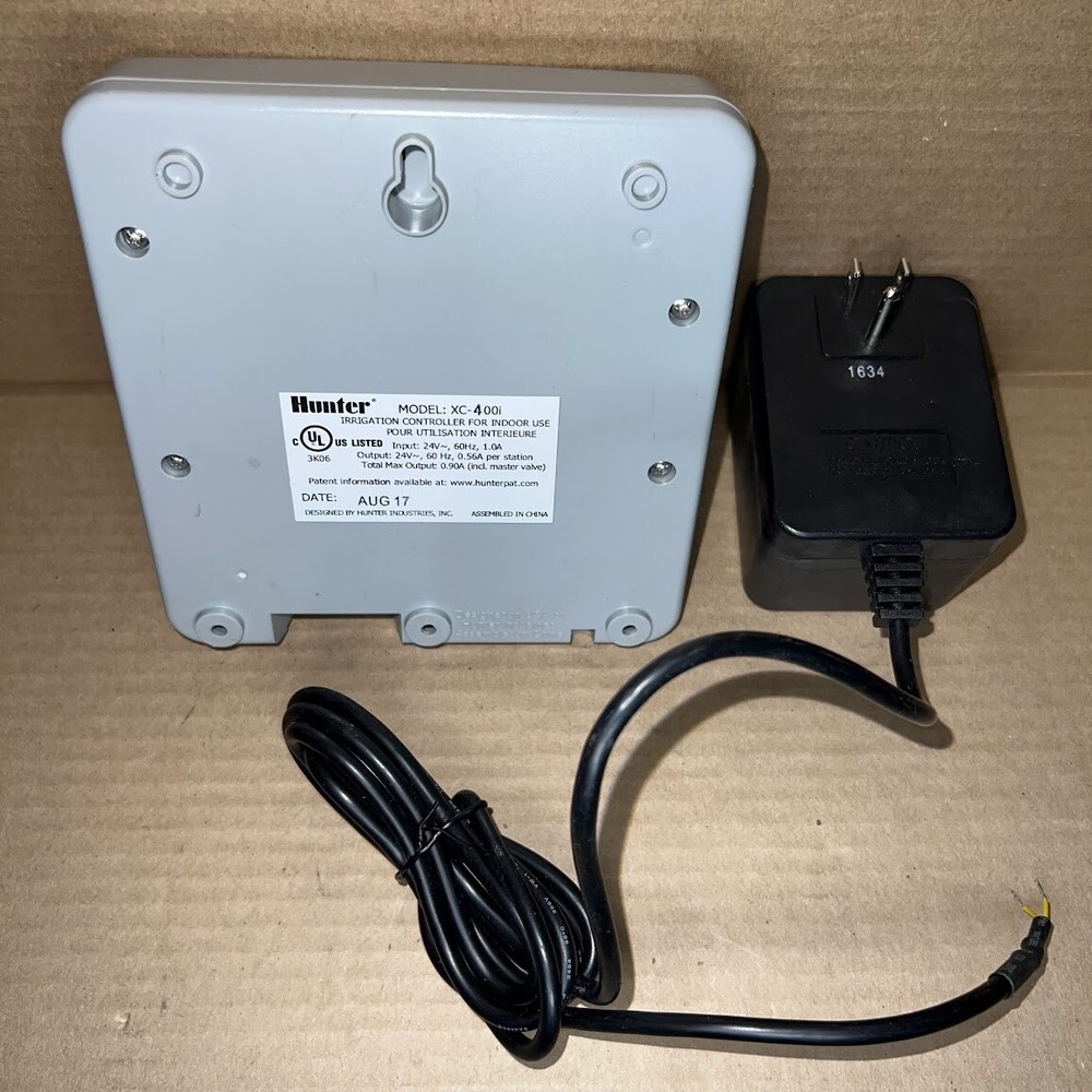 Hunter X-Core 4-Station Zone XC-400i Sprinkler Irrigation Timer Controller