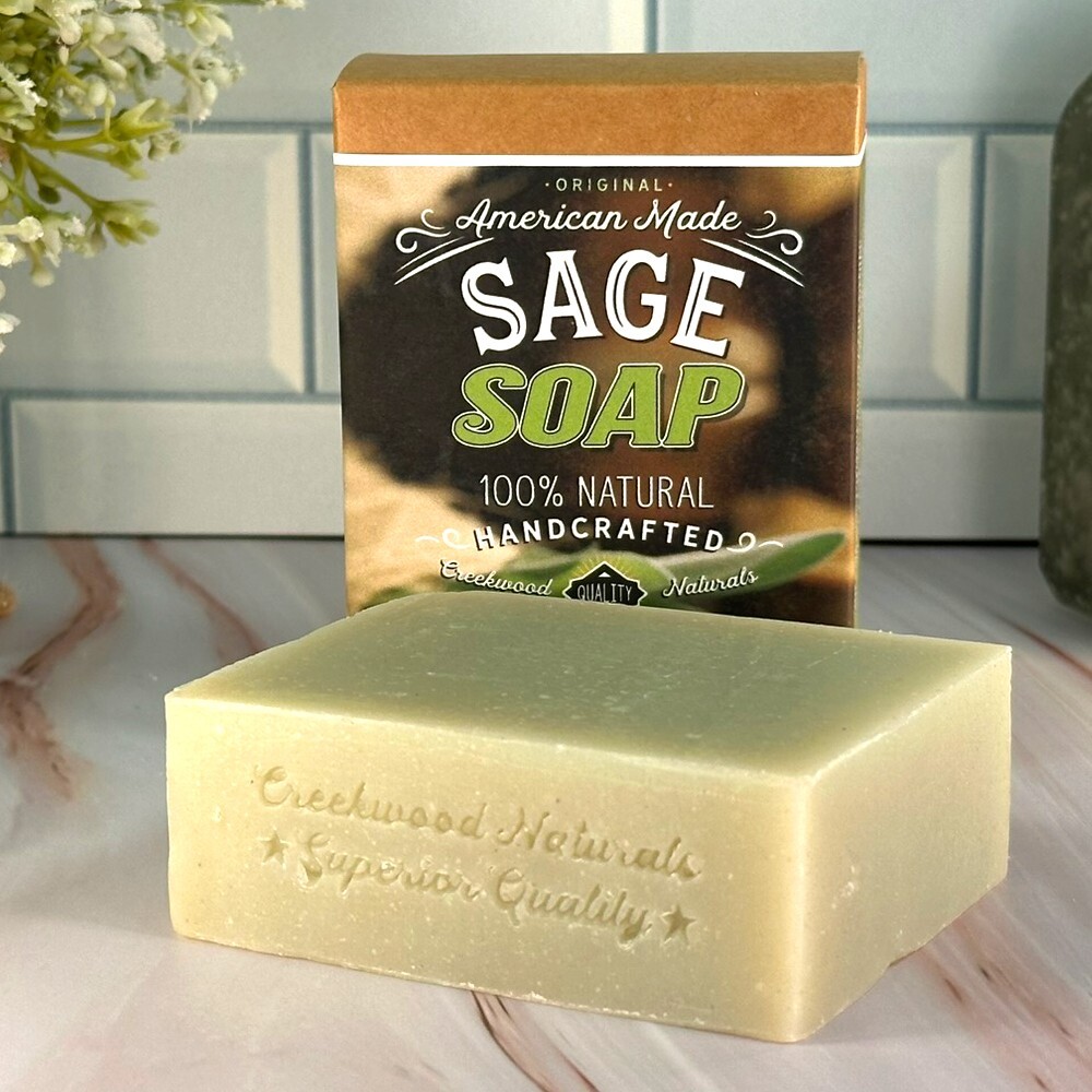 Sage Soap Bar - All Natural Perfume Free