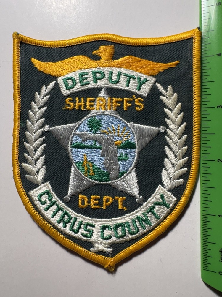 Citrus County Florida Sheriff Patch