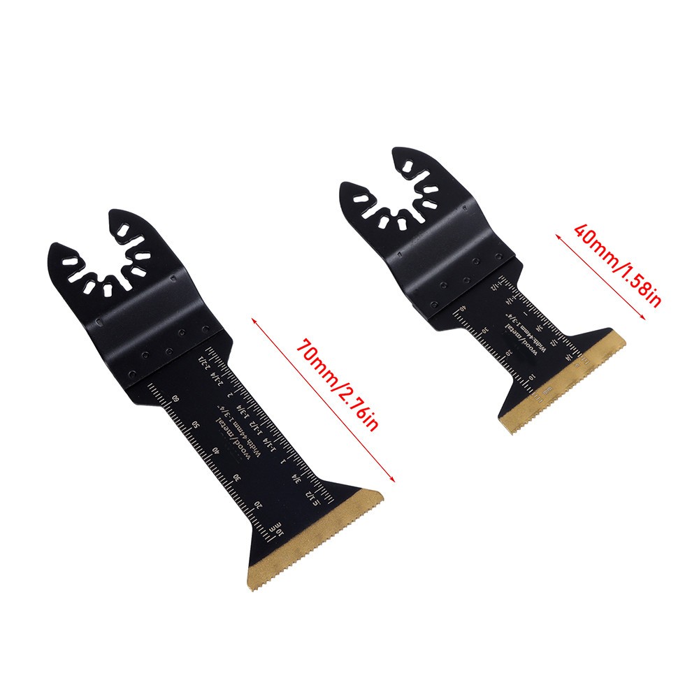 LABLT 2 Type Plated Oscillating Tool Saw Blade 12Pack Professional Blades