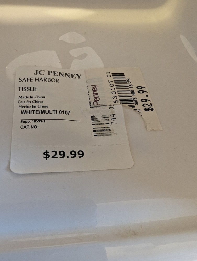JCPENNEY Safe Harbor Tissue Ceramic Holder
