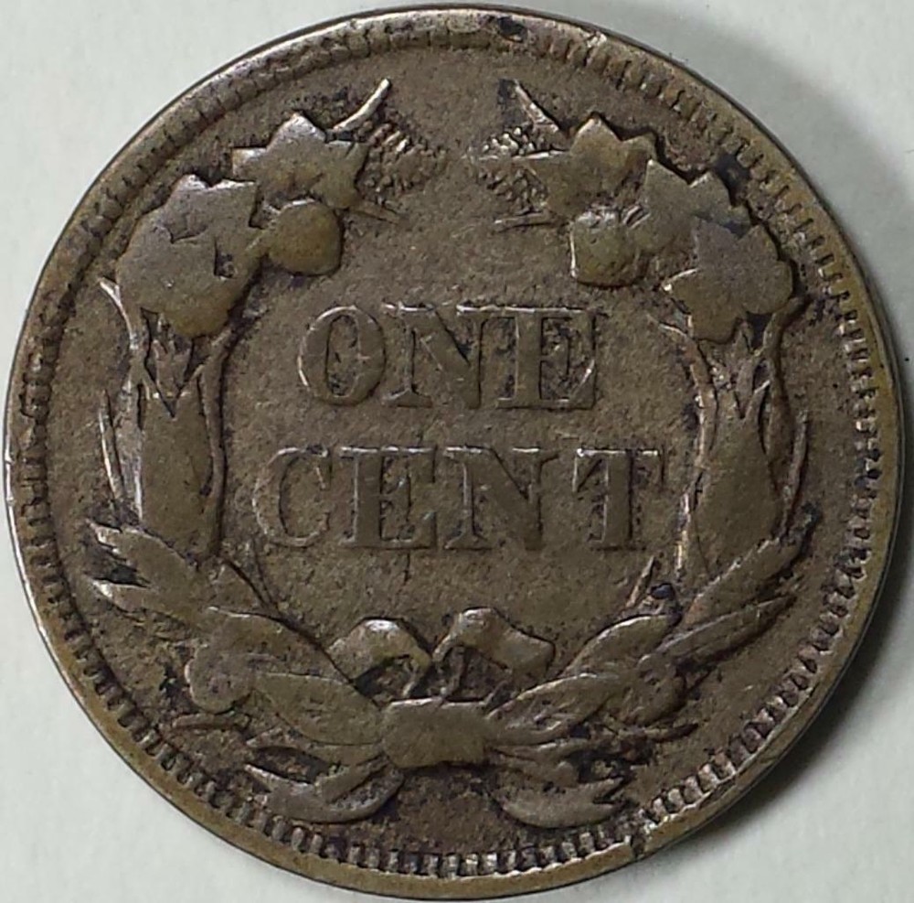 1858 LL Flying Eagle Cent - ** VF+ **