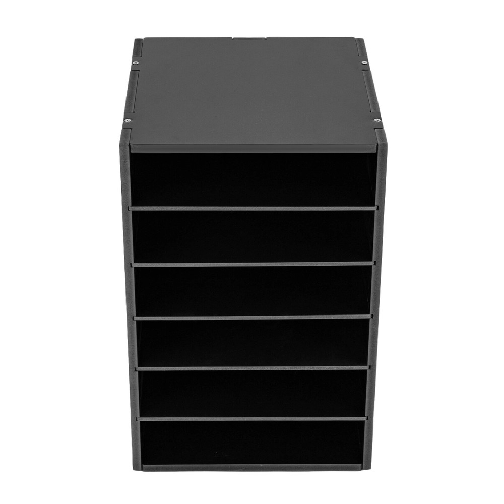 File Organizer PVC Board Letter Desktop Document Folder Office Tray Holder 6Tier