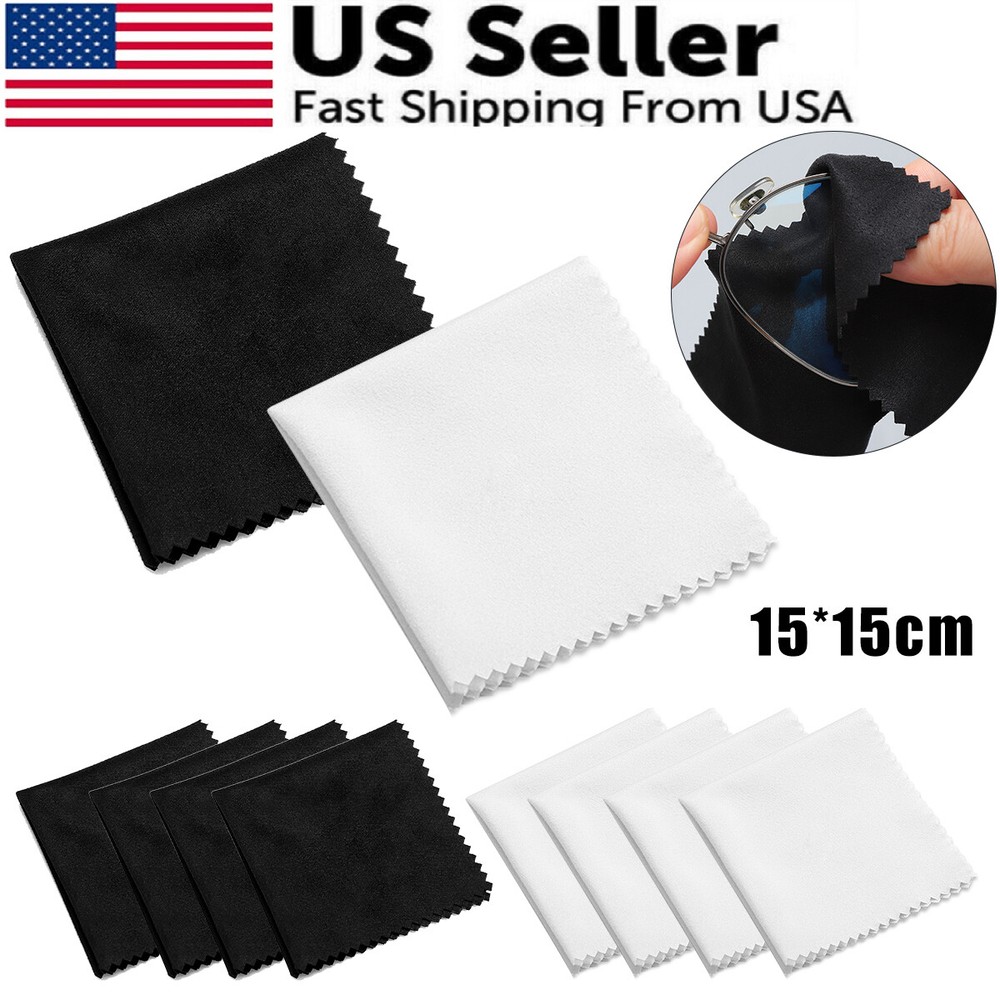 Lot Premium Microfiber Cleaning Cloth Eyeglass Sunglasses Camera LCD Screen