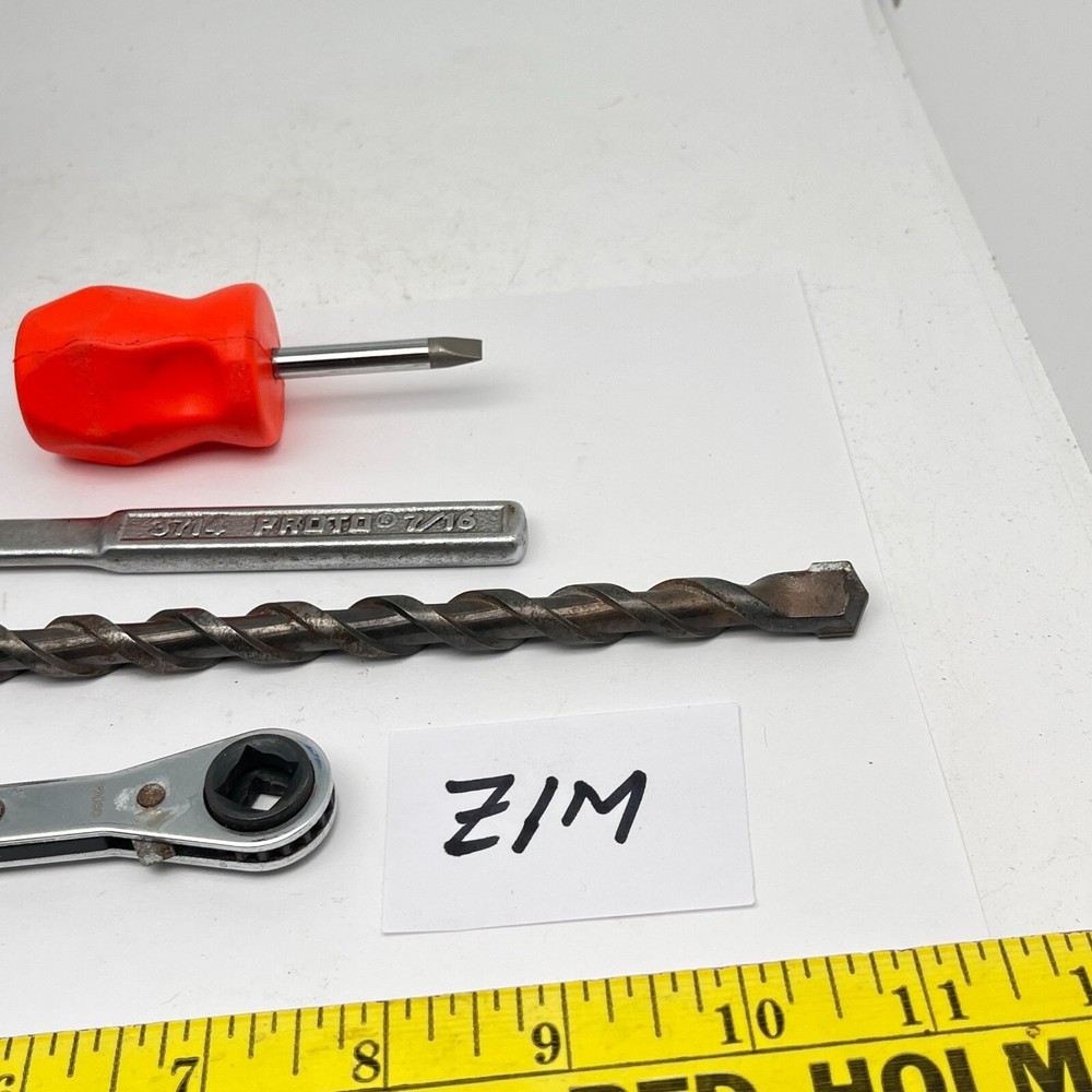 Misc Tools. ZIM No. 217 Ring Compressor Concrete Bit Screwrdiver Wrench