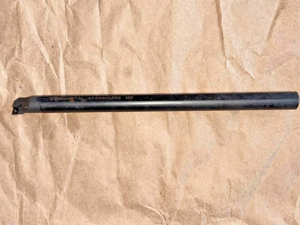 Kennametal A08RSCLPR2 Indexable Boring Bar Holder, used