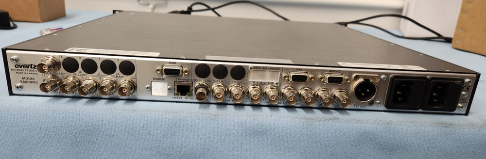 Evertz 5600MSC Master Sync Clock Generator / SPG