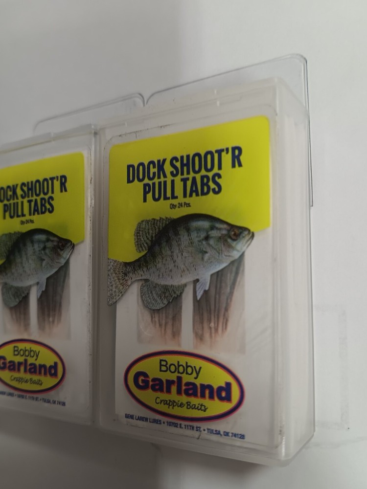 Bobby Garland Dock Shoot'R Pull Tabs(48 Tabs Total!) Natural Fin