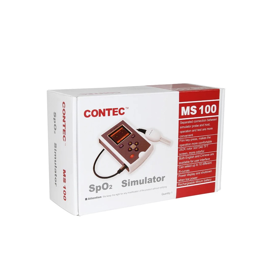 MS100 SPO2 Simulator Monitor PR Pulse Oximeter TesterSaturation Simulation