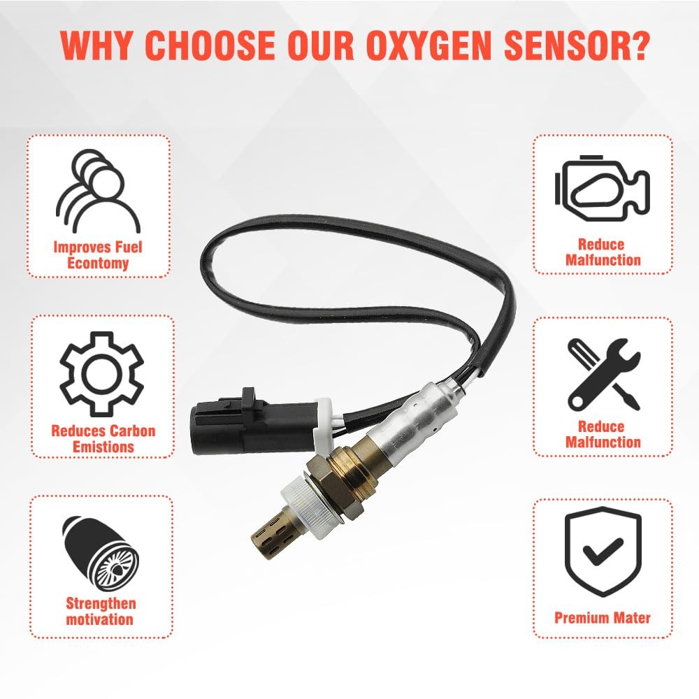 4PCS Oxygen O2 Sensor Upstream+Downstream For 2009-2014 Ford E-150 E-250 E-350