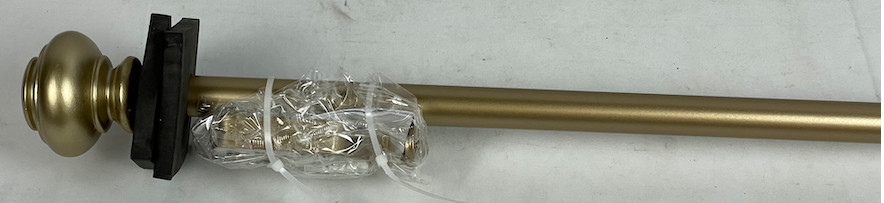 H. Versailtex Decorative Rod Set 28-48" Gold