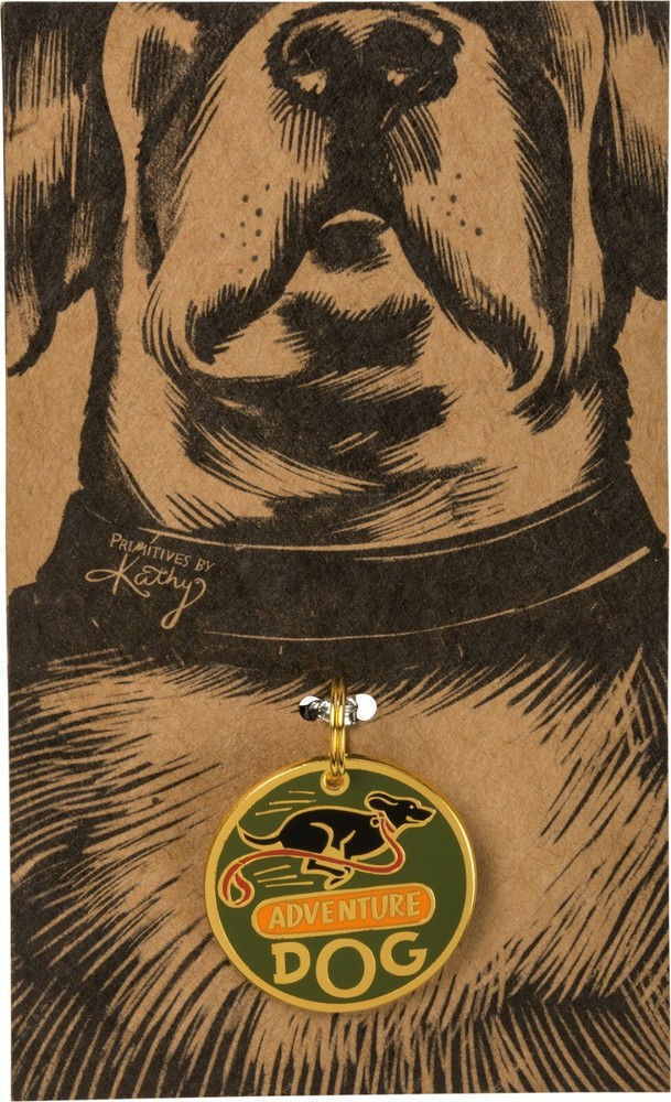 Adventure Dog - Collar Tag/Charm