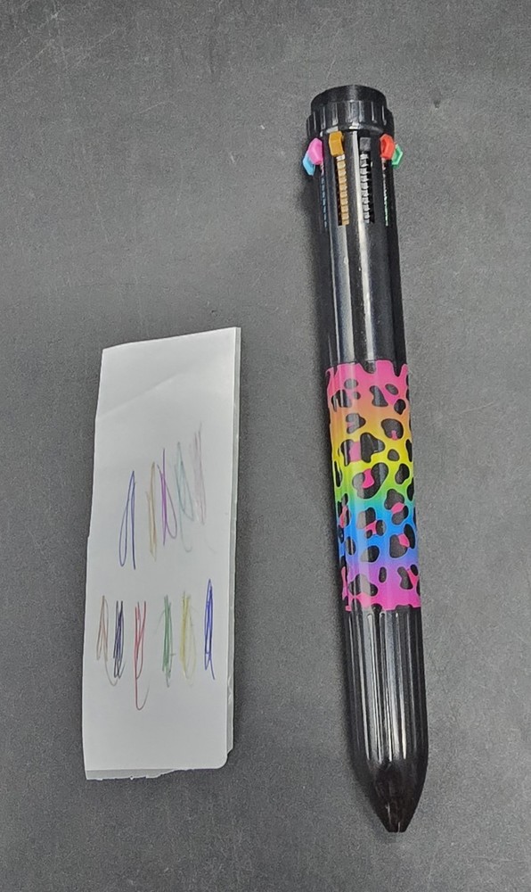 Cat Lady Box Multicolor Colorful Pen