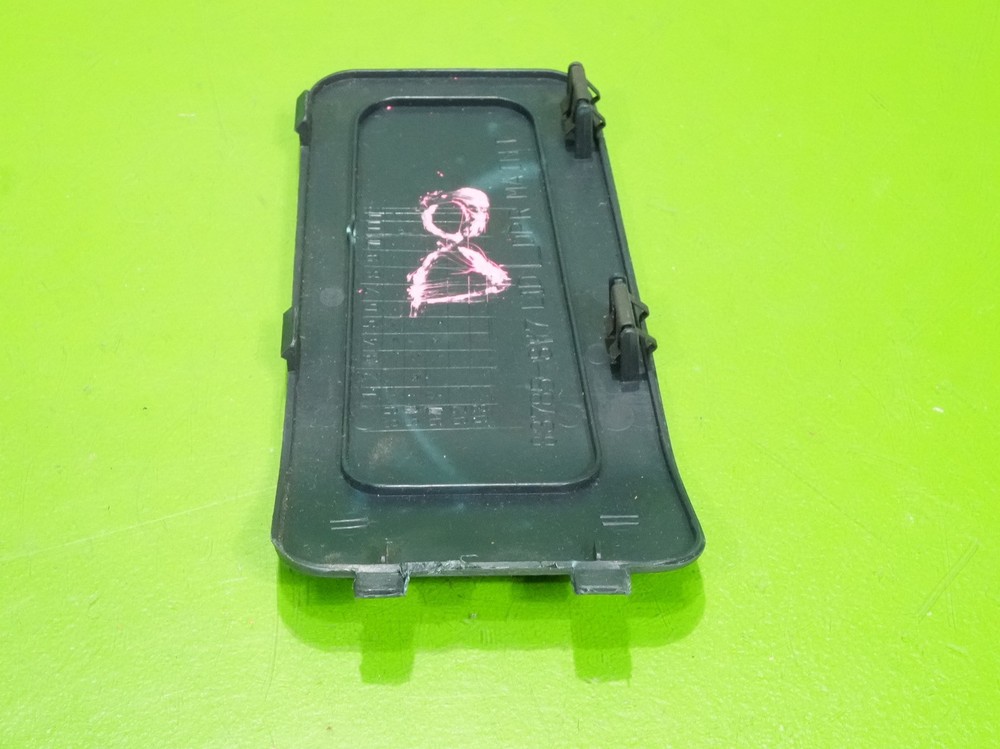 90-93 Integra OEM driver left rear back strut access panel lid cover blue