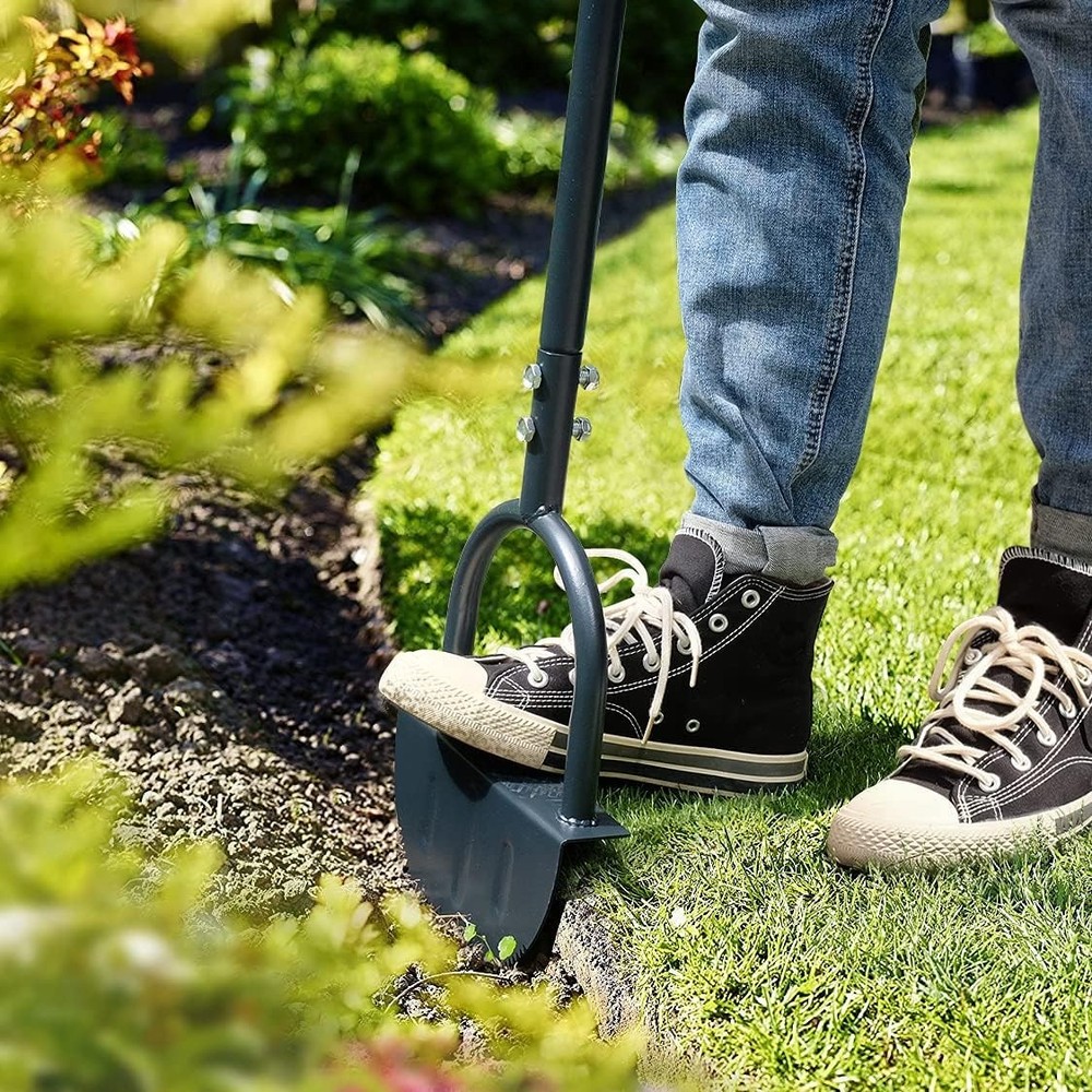 Half Moon Lawn Edger for Neat Walkway Borders