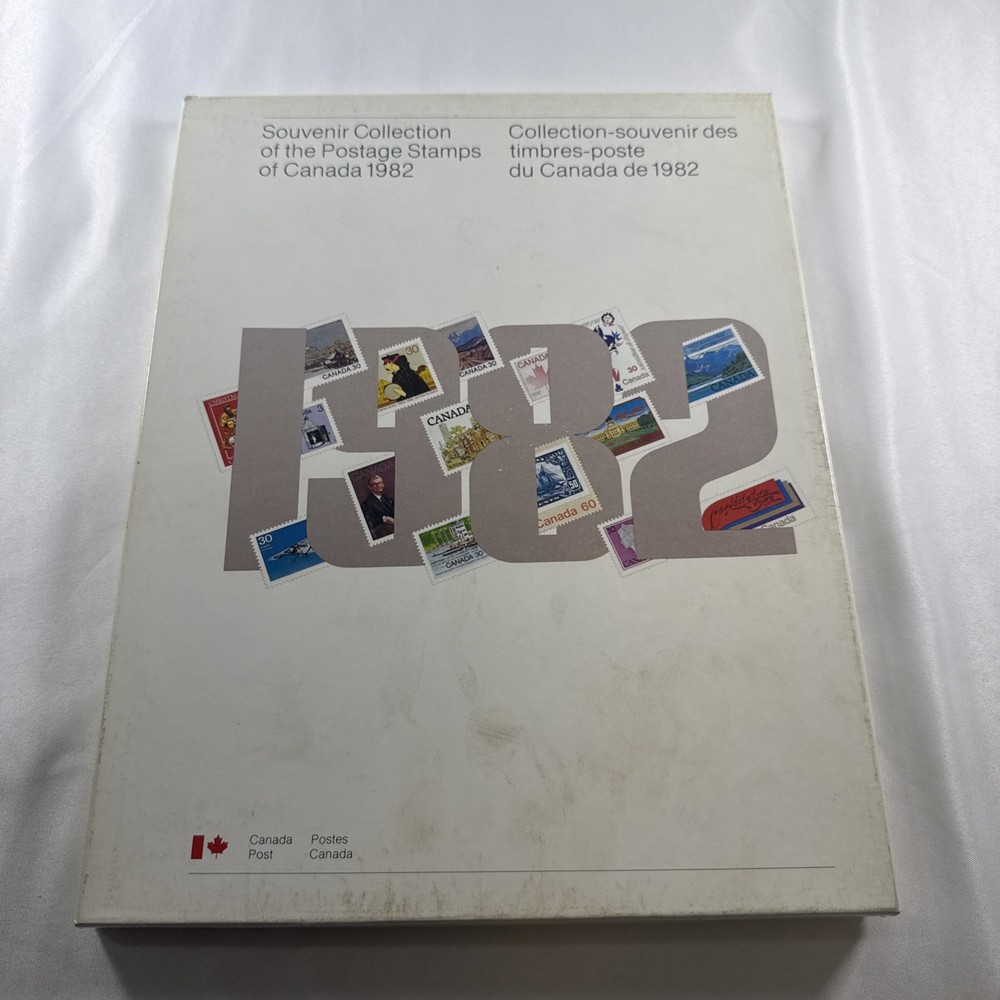1982 Canada Post Yearbook Annual Official Stamp Issues - COMPLETE & MNH Set